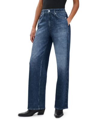 rag & bone Miramar Cotton Terry Wide Leg Sweatpant Jeans  | Bloomingdale's Women | Bloomingdale's (US)