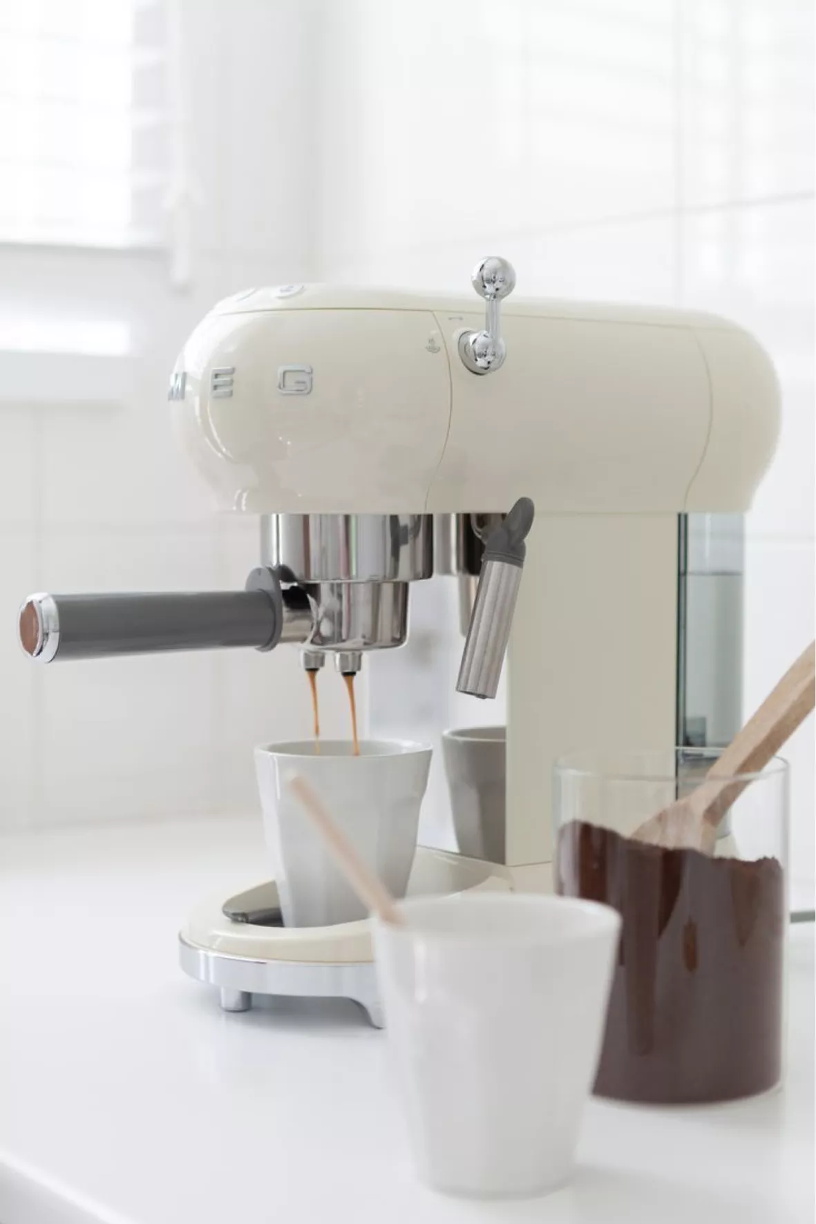 Smeg ECF01WHEU - Cafetera … curated on LTK
