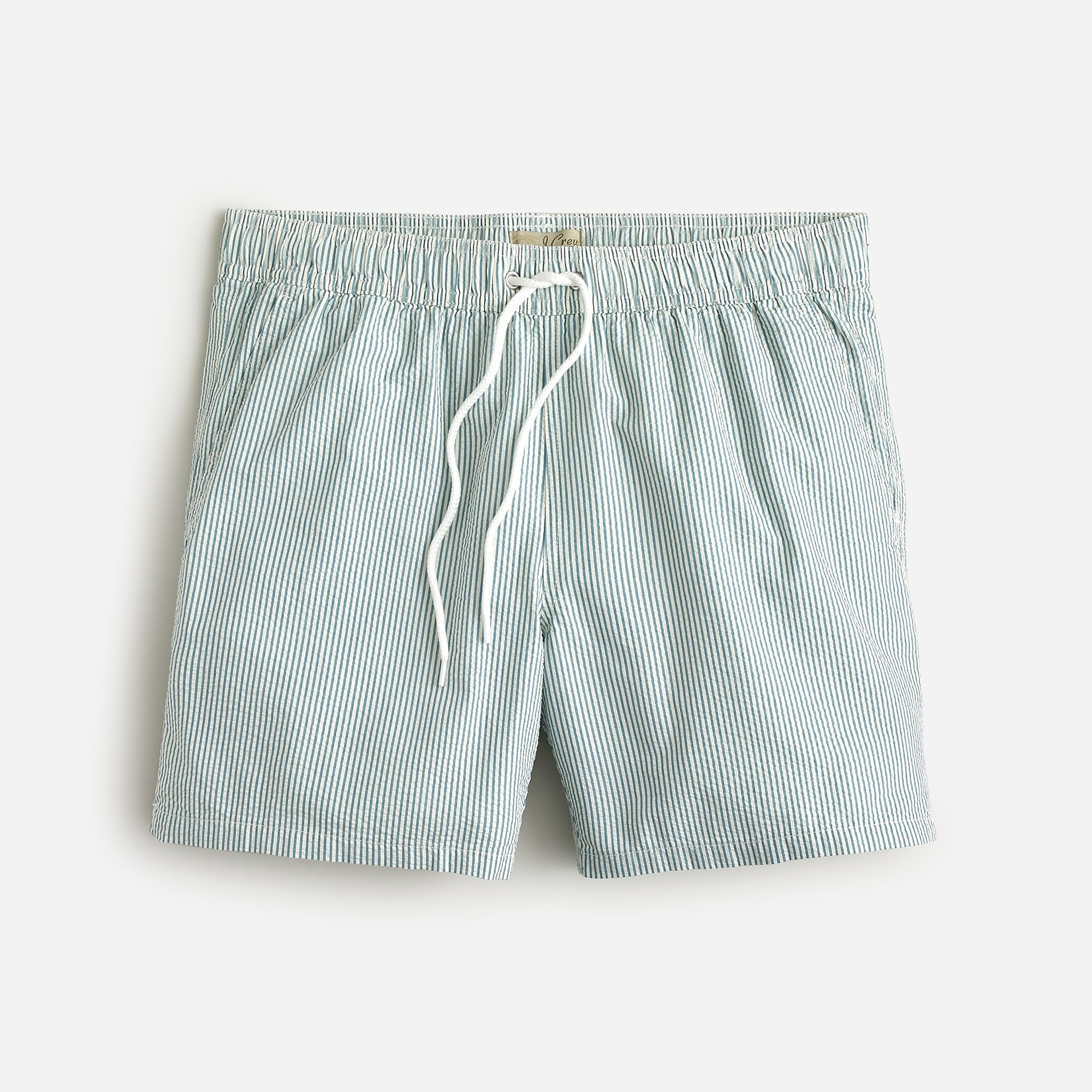 6" swim trunk in seersucker | J. Crew US