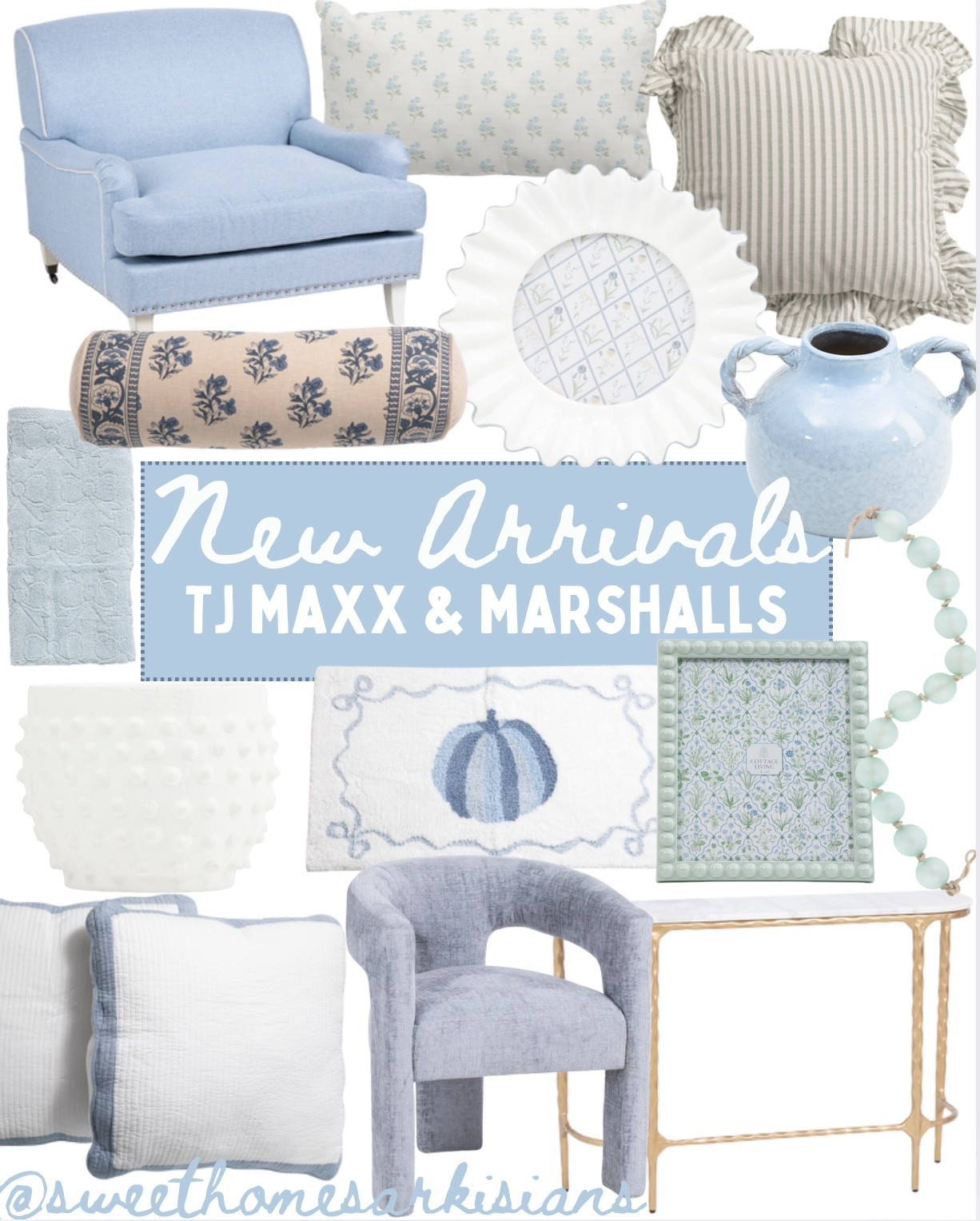 New arrivals at tj maxx & marshalls🤍🩵

#LTKHome