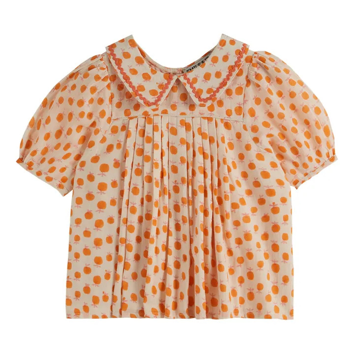 Bluse Mandarine | Orange | Smallable
