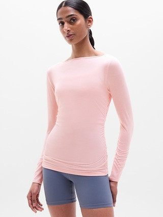 Move With Ease Boatneck Top | Athleta