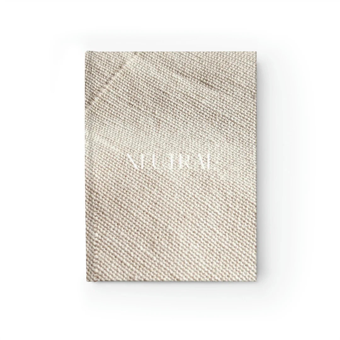 Hardcover Coffee Table Book for Decorative Display in Neutral Modern Minimal Home Decor, Book End... | Etsy (US)