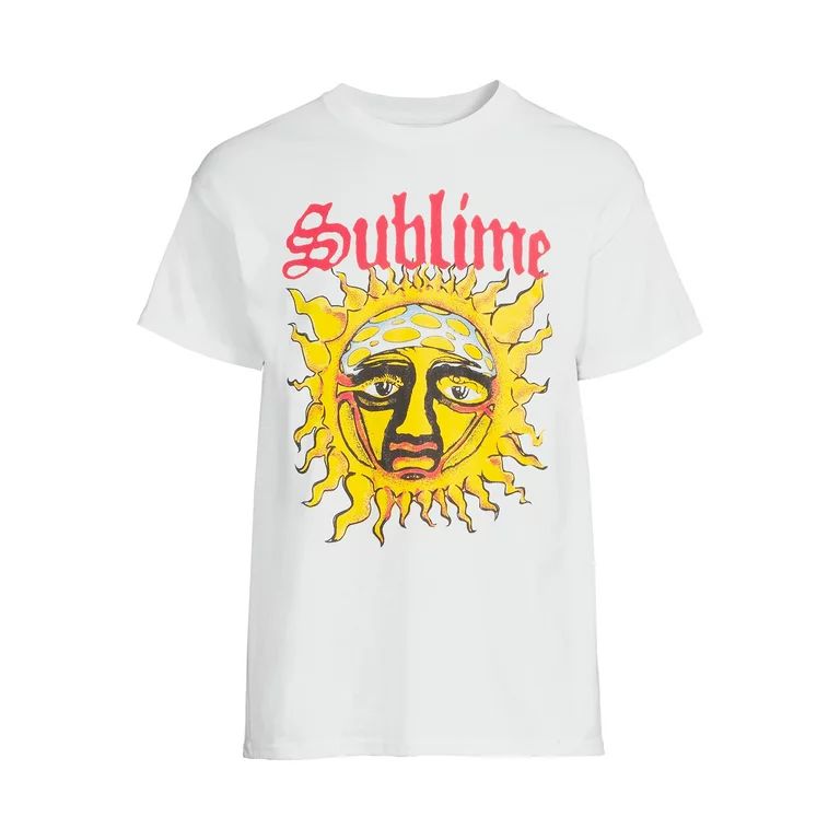 Sublime Men's Graphic Band Tee with Short Sleeves, Sizes S-3XL | Walmart (US)
