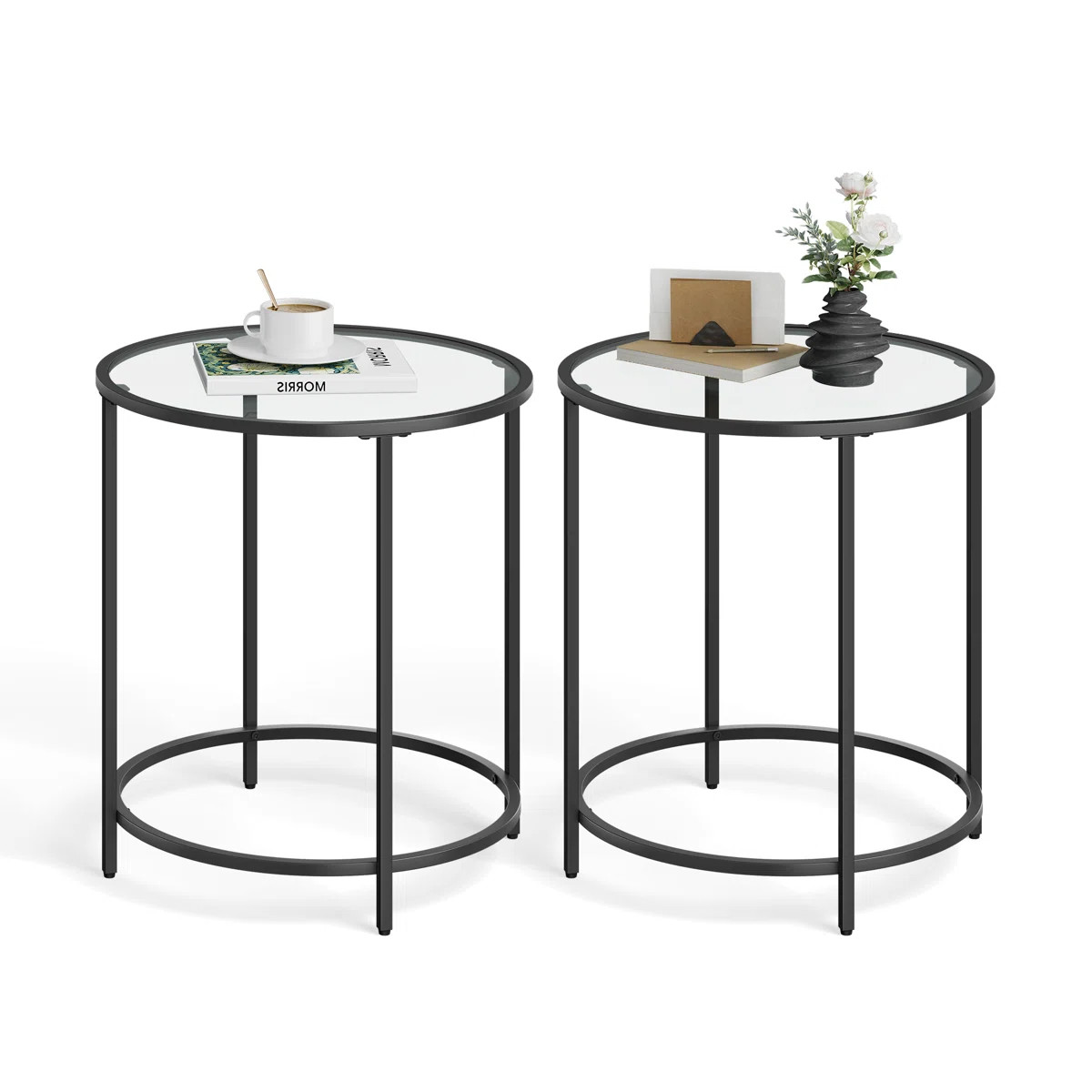 Doynton Glass End Table | Wayfair North America