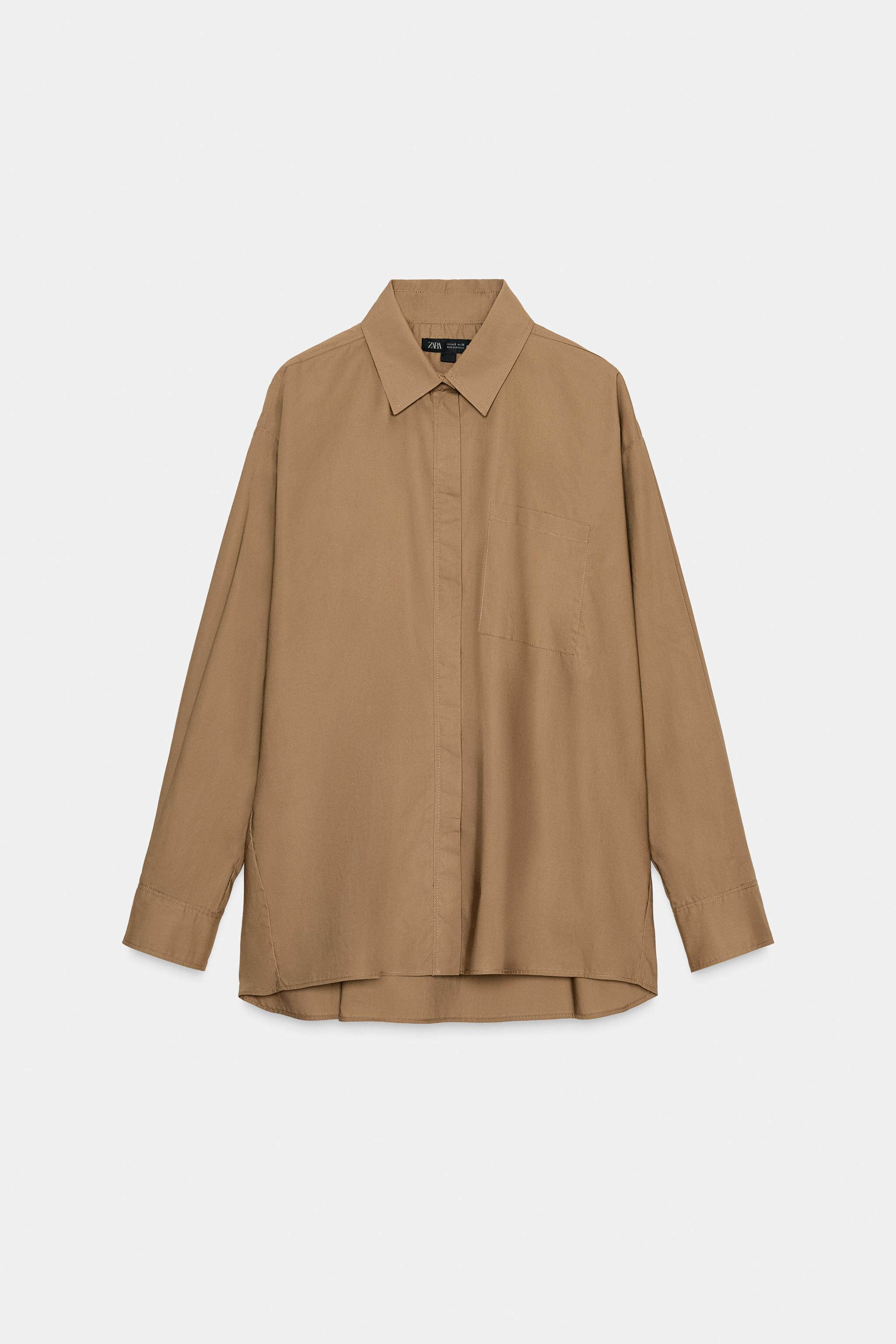 ZW COLLECTION OVERSIZED SHIRT | Zara US