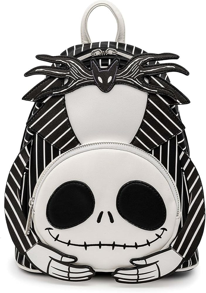 Loungefly Disney Nightmare Before Christmas Headless Jack Skellington Womens Double Strap Shoulde... | Amazon (US)