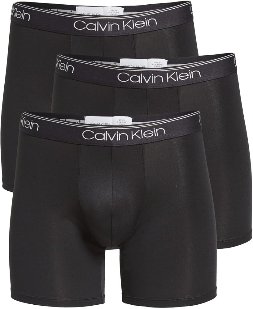 Calvin Klein Men's Micro Stretch 3-Pack Boxer Brief, | Amazon (US)