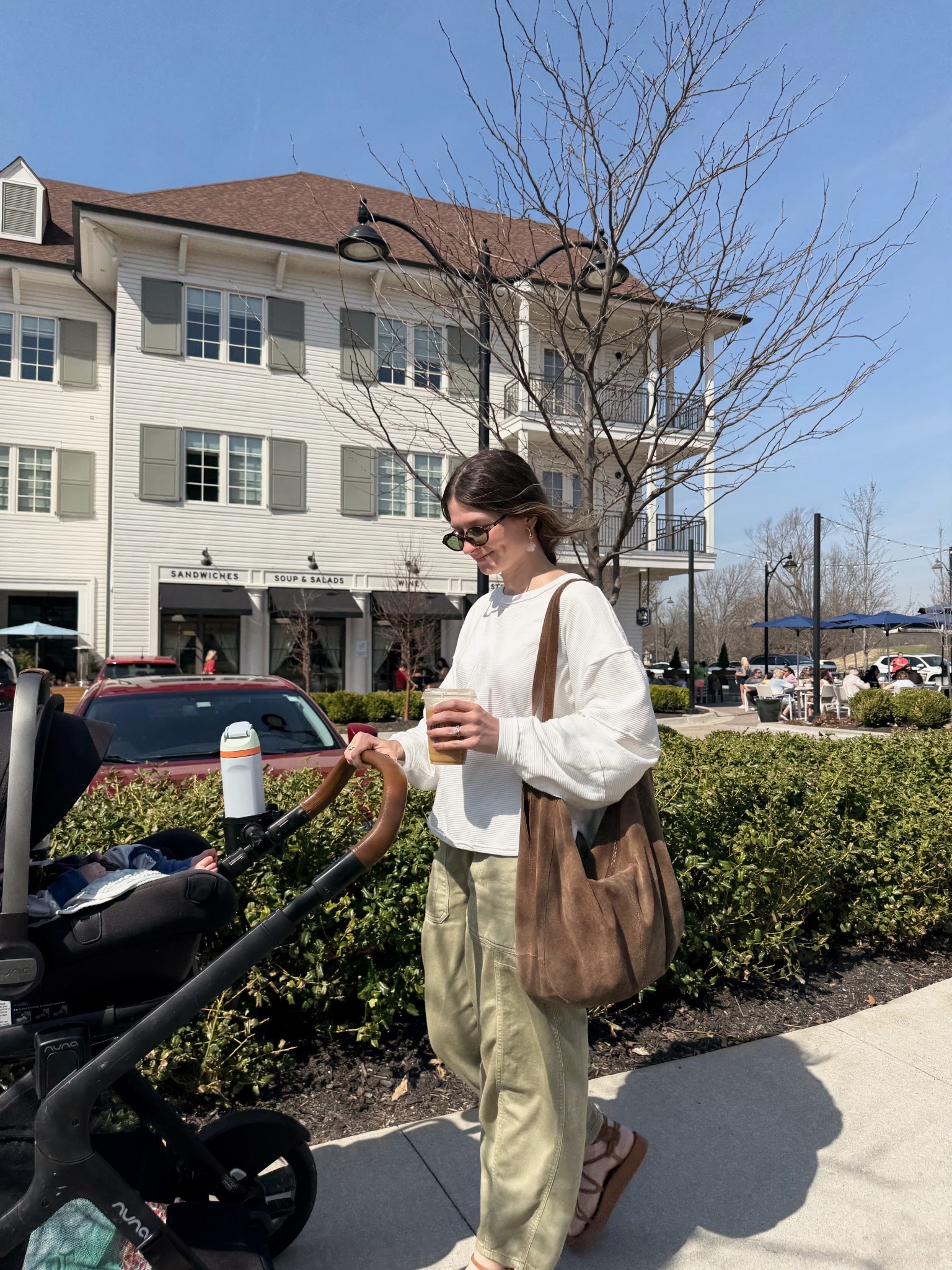 love to repeat this outfit! wearing a small in top and xs in pants - restocked! two of my favorite closet staples in multiple colors! Sandals are my faves from last year and they just restocked, so comfortable! 

Spring outfit, green pants, mom outfit 

#LTKmomlife #LTKootd #LTKdayinmylife