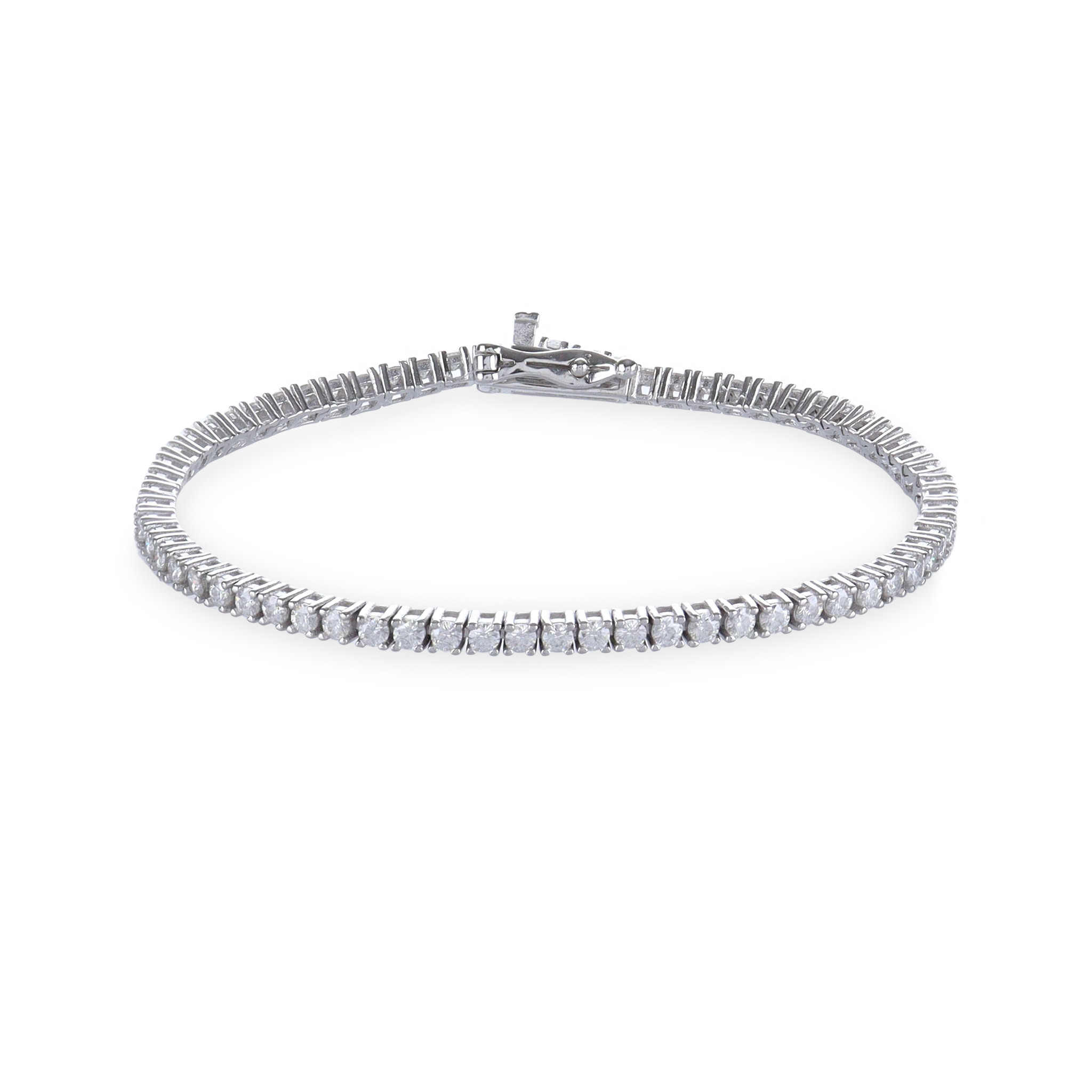 SPARKLING THIN TENNIS BRACELET | Artizan Joyeria