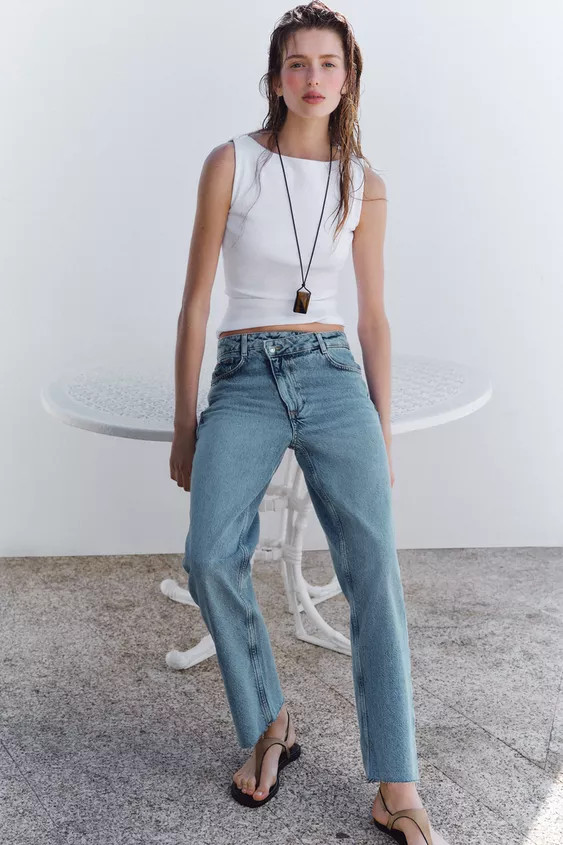 RIBBED TOP | Zara UK