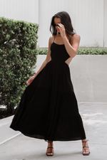 No Doubt Dress in Black | lauren nicole