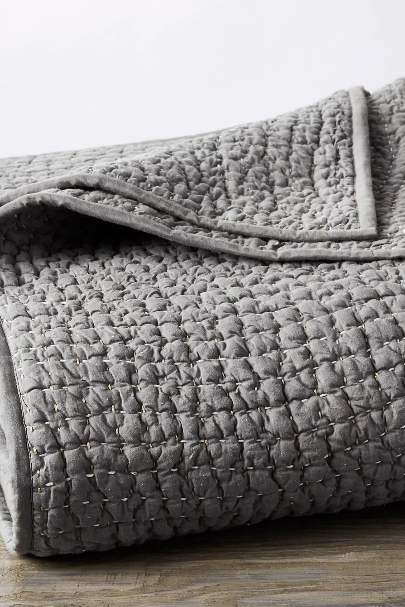 Coyuchi Pebbled Handstitched Organic Quilt | Anthropologie (US)