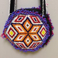 Purse Middle Eastern Double-Sided Beaded Kuchi Shoulder Bag | Etsy (US)