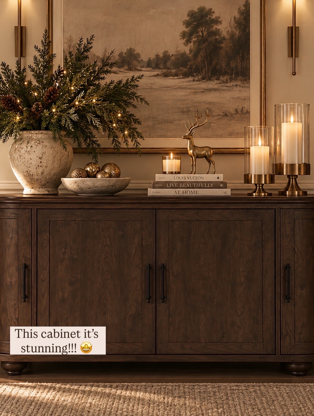 New better homes and garden console table!