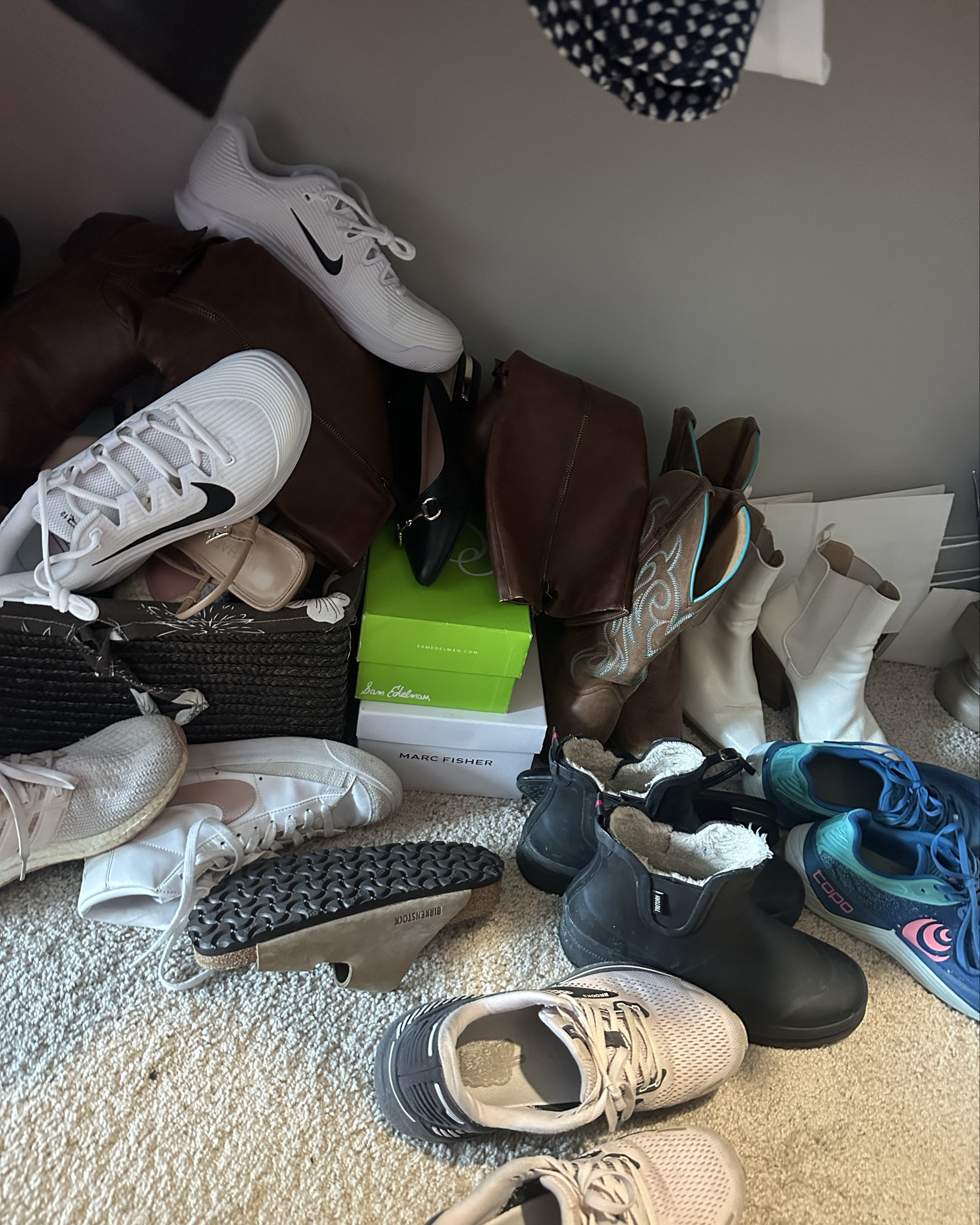 Before & after of my shoe MESS to organization!

I got these on Amazon and I have to say I am absolutely loving them thus far. Totally transformed my closet space to be neat and my shoes easy to grab. ￼

#LTKHome