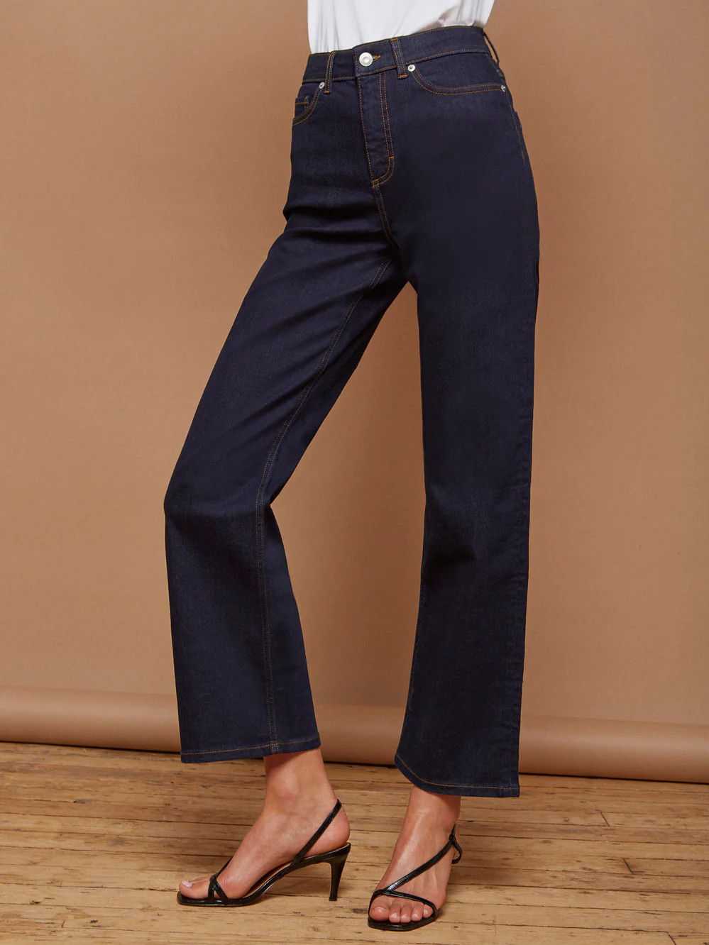Stretch Denim Wide Leg Jeans | French Connection (US)