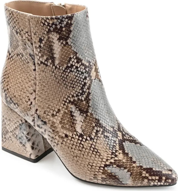 Journee Collection Mylow Block Heel Bootie | Nordstromrack | Nordstrom Rack