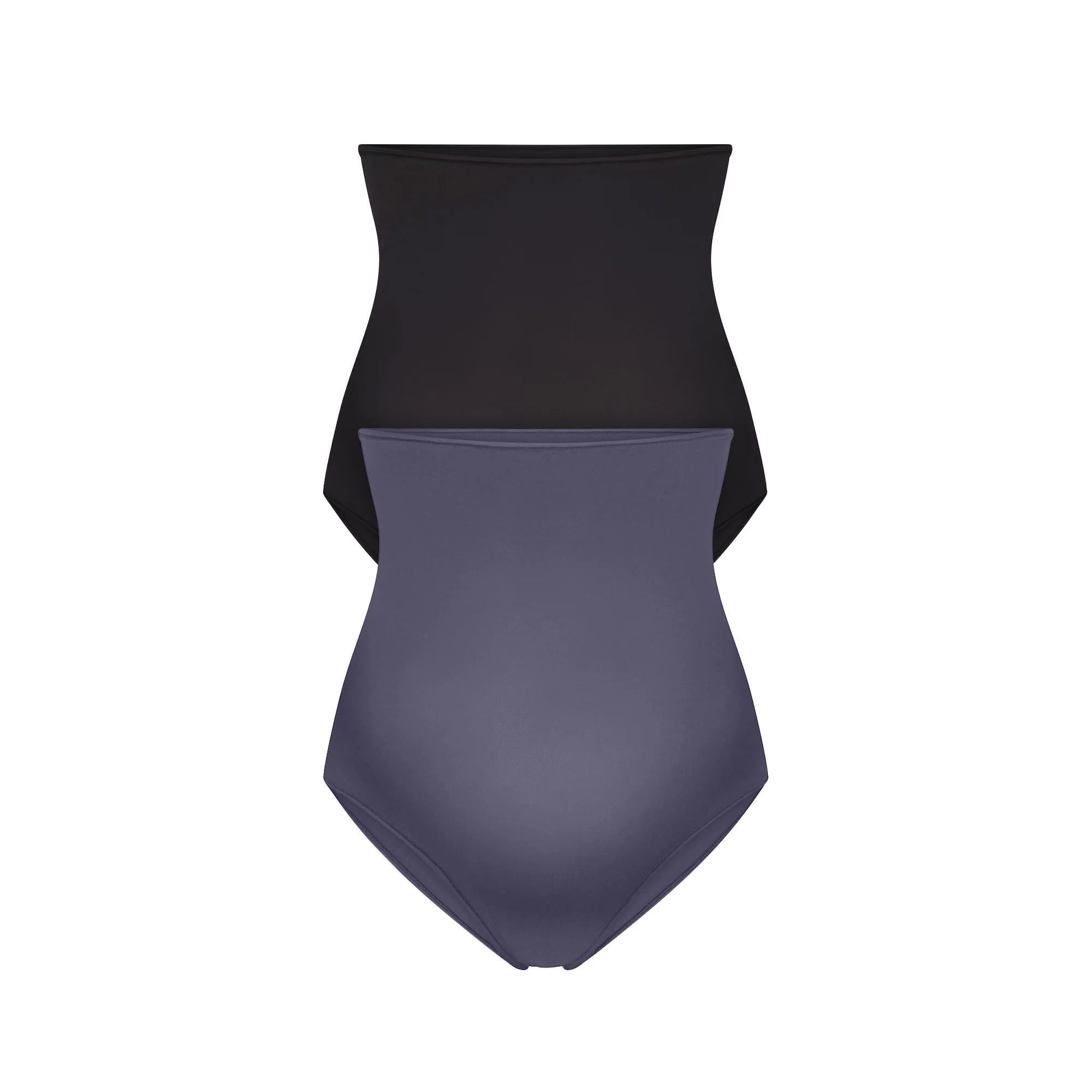 FITS EVERYBODY MATERNITY HIGH-WAISTED BRIEF 2-PACK | SLEET AND ONYX | SKIMS (US)