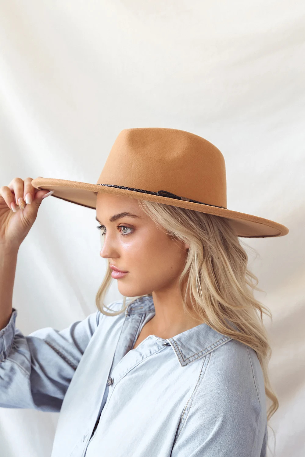 Into the Wild Camel Felt Fedora Hat | Lulus (US)