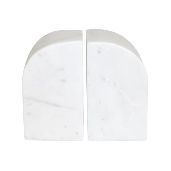 Marble Bookends (Set of 2) | Wayfair North America