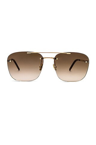 Rimless Metal Sunglasses | FWRD 