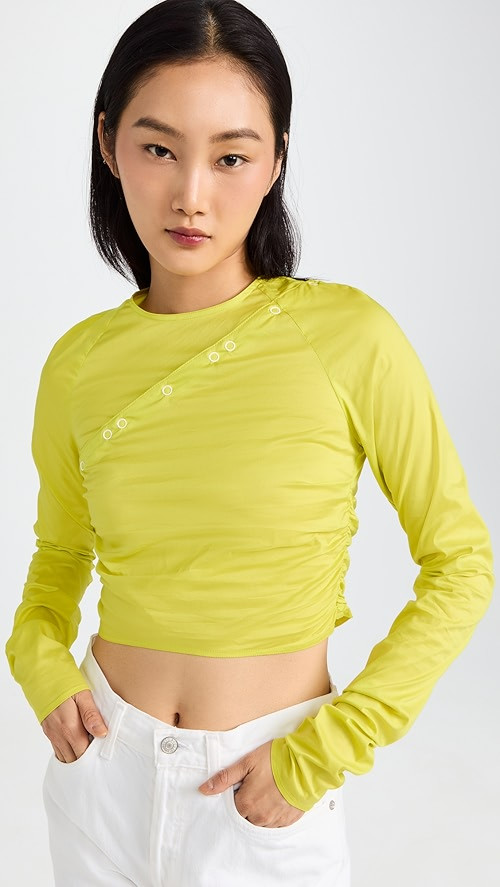 Stretch Cotton Blouse | Shopbop