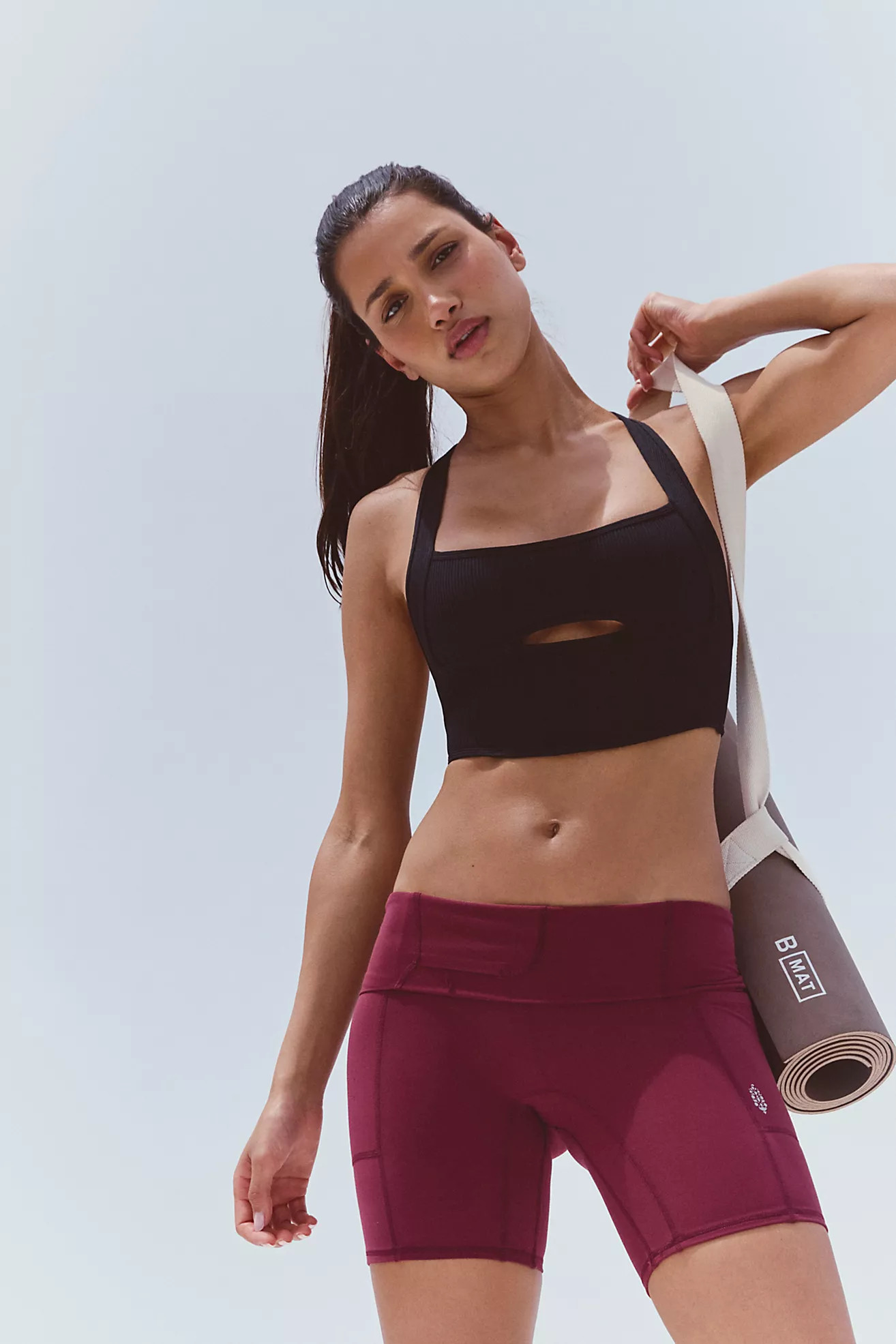 Never Better High-Rise Pocket 7" Biker Shorts | Free People (Global - UK&FR Excluded)