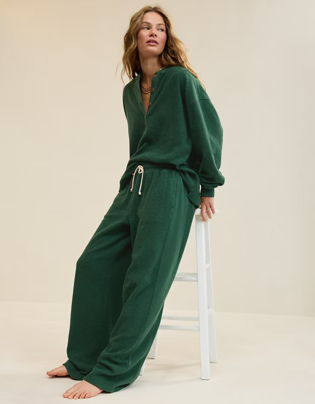 Aerie Sherpa Trouser | Aerie