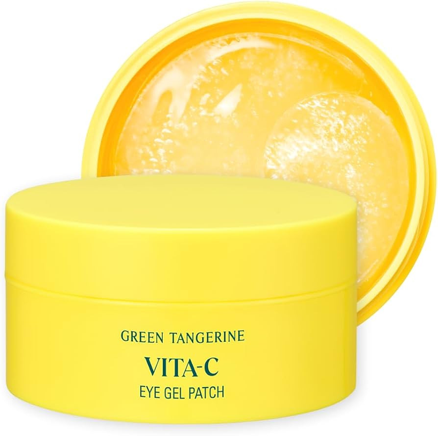 GOODAL Green Tangerine Vitamin C Eye Patches 60 Sheets – Hydrating Gel Under Eye Masks for Tire... | Amazon (US)