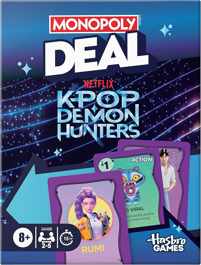 Monopoly Deal: Kpop Demon Hunters Card Game | Family Games for Kids, Tweens, Teens, and Adults | ... | Amazon (US)