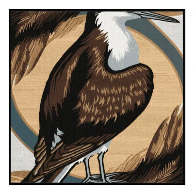 Washable Sooty Shearwater Birds Area Rug | Wayfair North America
