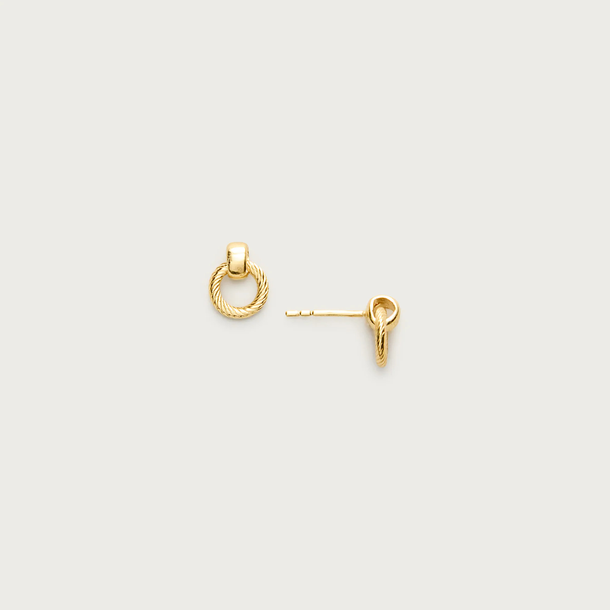 Gold vermeil doorknocker earrings | J. Crew US