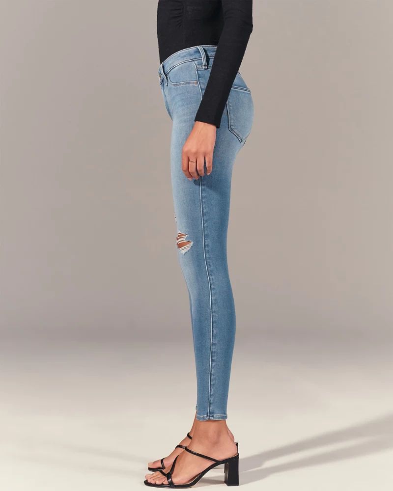 Mid Rise Jean Leggings | Abercrombie & Fitch US & UK