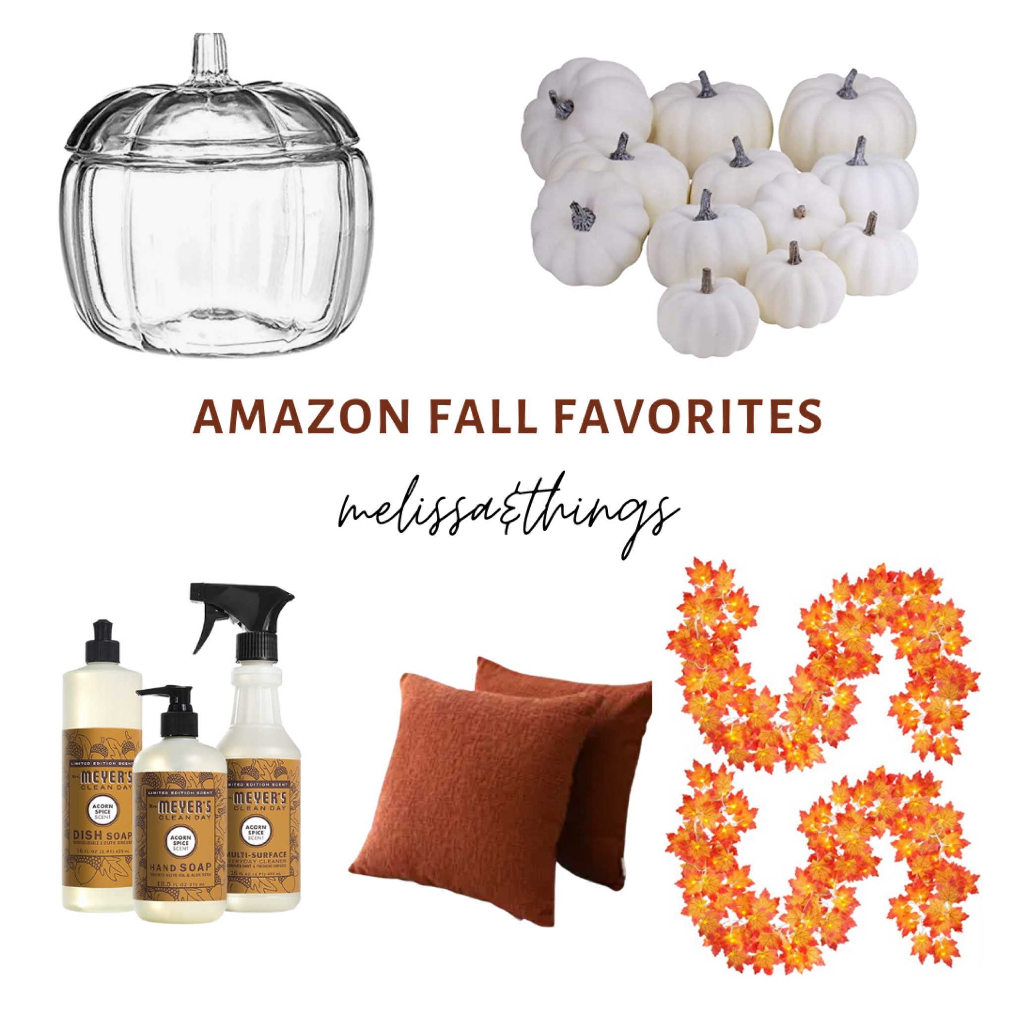 Amazon home fall favorites. Pumpkins, cleansers, pillow cases, leaves 

#LTKhome #LTKSeasonal #LTKunder50