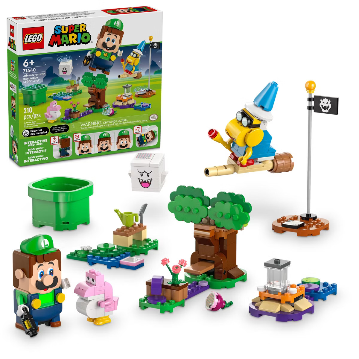 LEGO Super Mario Adventures with Interactive LEGO Luigi Toy 71440 | Target