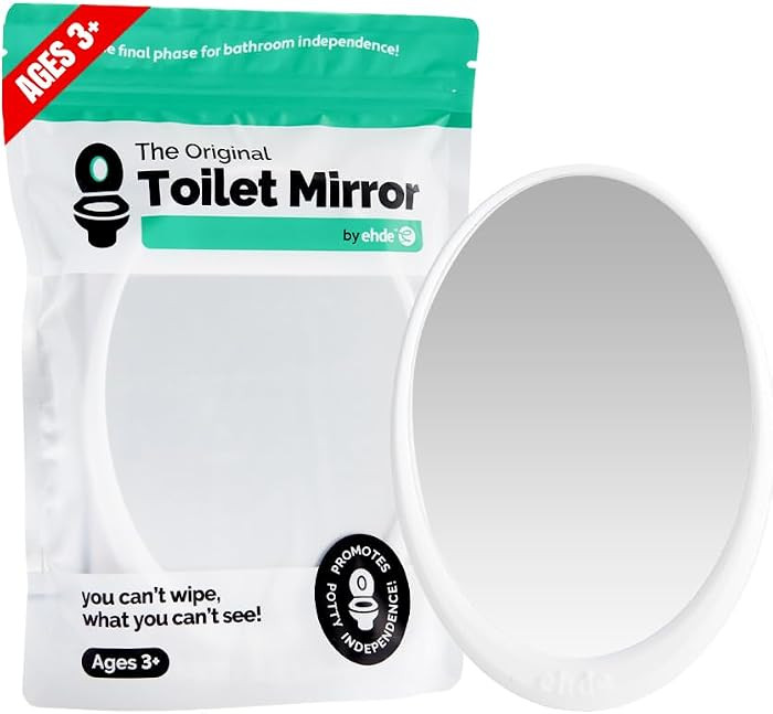 Toilet Mirror Potty Training for Kids \u2013 Toilet Mirror for Wiping Helps Children Learn Indepe... | Amazon (US)