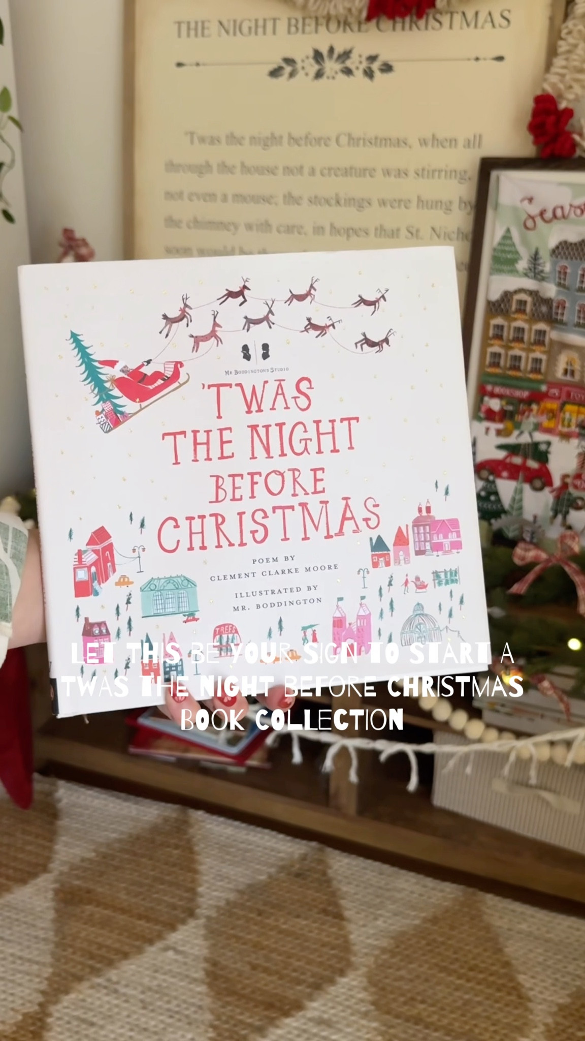 This is one of my favorite holiday traditions 🎅⭐️

Every year I try to find a different version of the book, Twas the Night Before Christmas. I’ve done this for years now so my collection has grown a lot! It’s so fun to see the different illustrations & they make for fun decor 📚🎄



#LTKSeasonal #LTKHome #LTKHoliday
