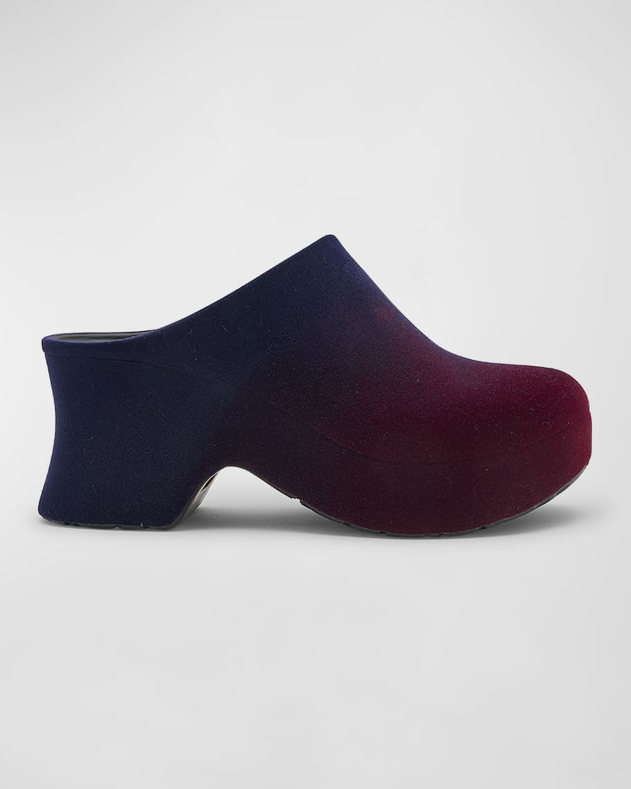 Loewe Terra Ombre Slide Clogs | Neiman Marcus