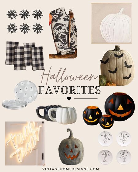 So many cute Halloween decor finds.

Jack o lanterns, artwork, Halloween dishes, pumpkin mugs, fall napkins, etc.

#LTKhome #LTKSeasonal #LTKunder100