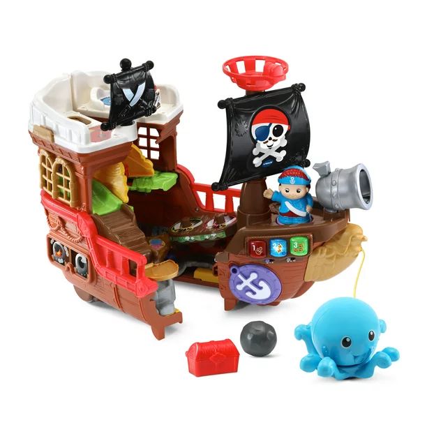 VTech Treasure Seekers Pirate Ship, Creative Role-Play Toy for Kids - Walmart.com | Walmart (US)