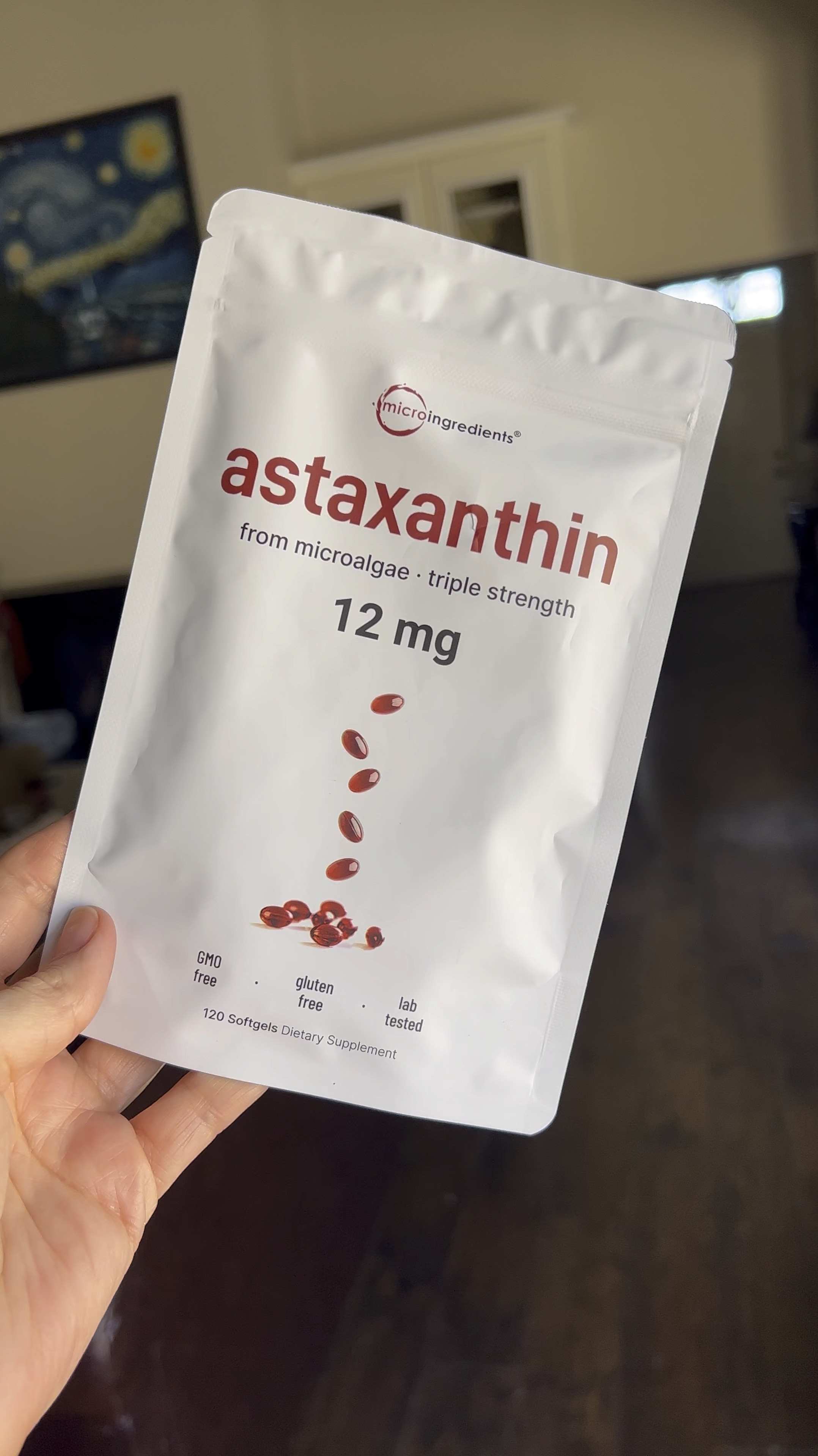 Astaxanthin Supplements. So many great health benefits such as, anti-inflammatory, eye health, heart health, joint pain management, and so much more. Shop them here!

#LTKFamily #LTKFindsUnder50 #LTKBeauty