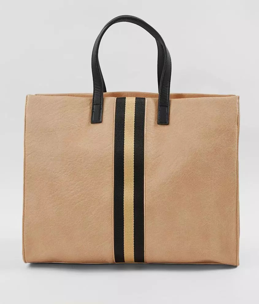 Julian Structured Varsity Striped Purse | Buckle