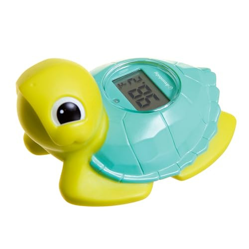 Dreambaby Baby Bath & Room Thermometer - Floating Turtle Toy for Water Temperature Monitoring - Turtle Temperature Monitoring for Newborns, Infants, and Toddlers with Fahrenheit Display | Amazon (US)