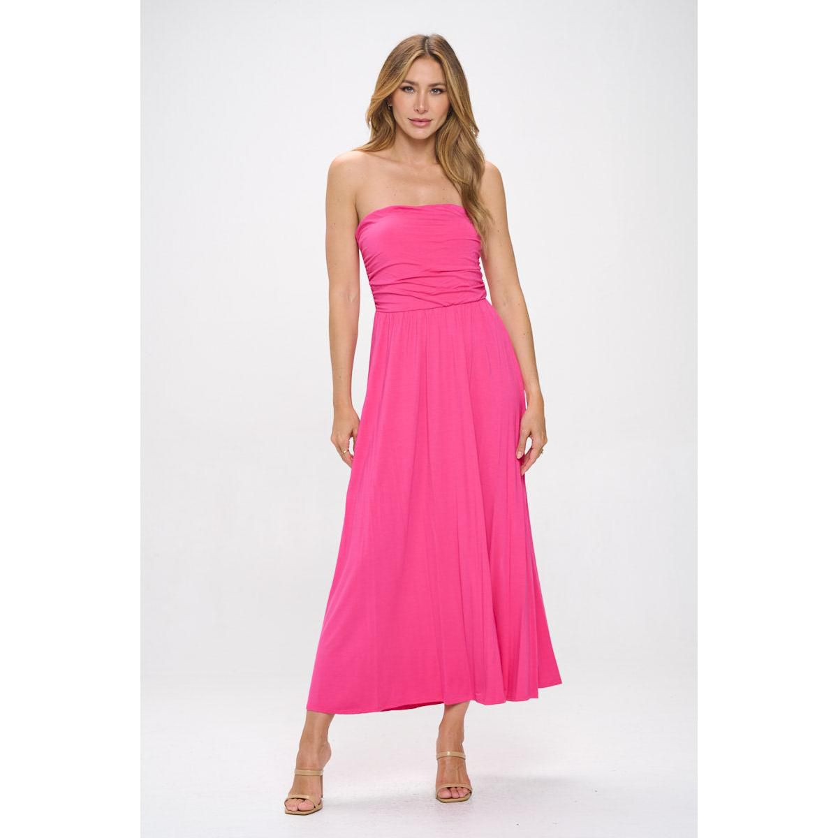 WEST K Womens Jones Tube Maxi Dress - Xsmall - Hot Pink | Target