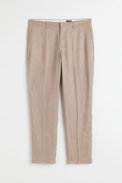 Slim Fit Linen Suit Pants | H&M (US + CA)