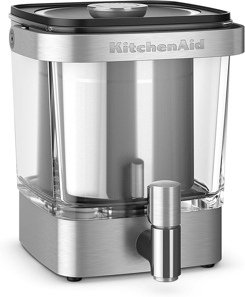 KitchenAid KCM5912SX Cold Brew Coffee Maker 38 Ounce Brushed Stainless Steel | Amazon (US)