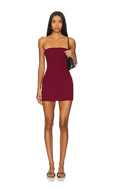 Lovers and Friends Drew Mini Dress in Oxblood from Revolve.com | Revolve Clothing (Global)