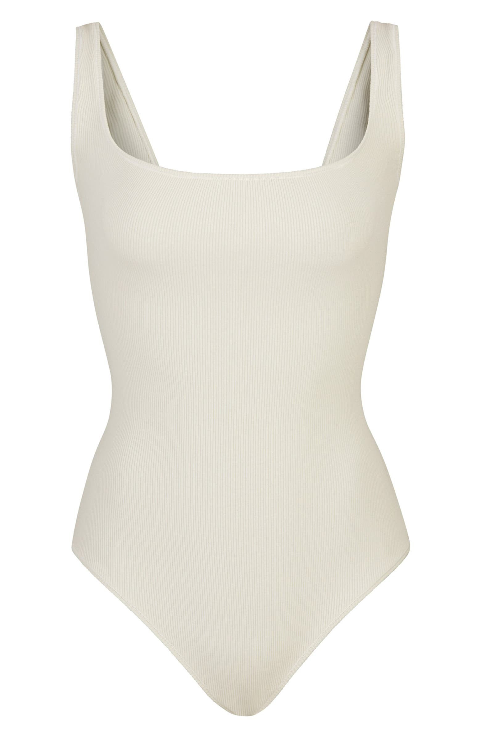 Rib Scoop Stretch Cotton Bodysuit | Nordstrom | Nordstrom