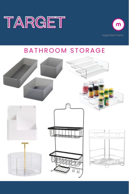 These bathroom organization pieces are some of my favorites from Target! 

#LTKfamily #LTKFind #LTKhome